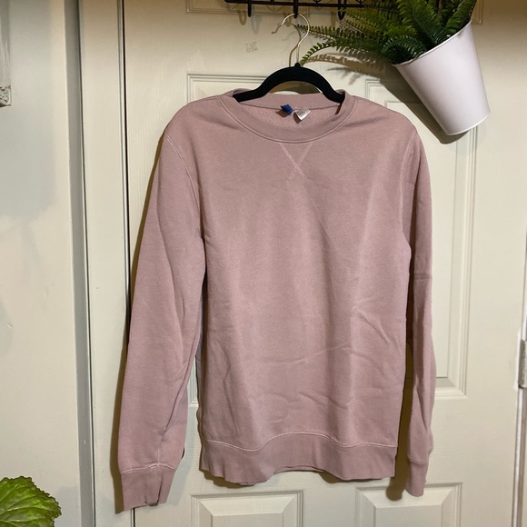 Blush Pink Crew Neck Sweater - Picture 3 of 8